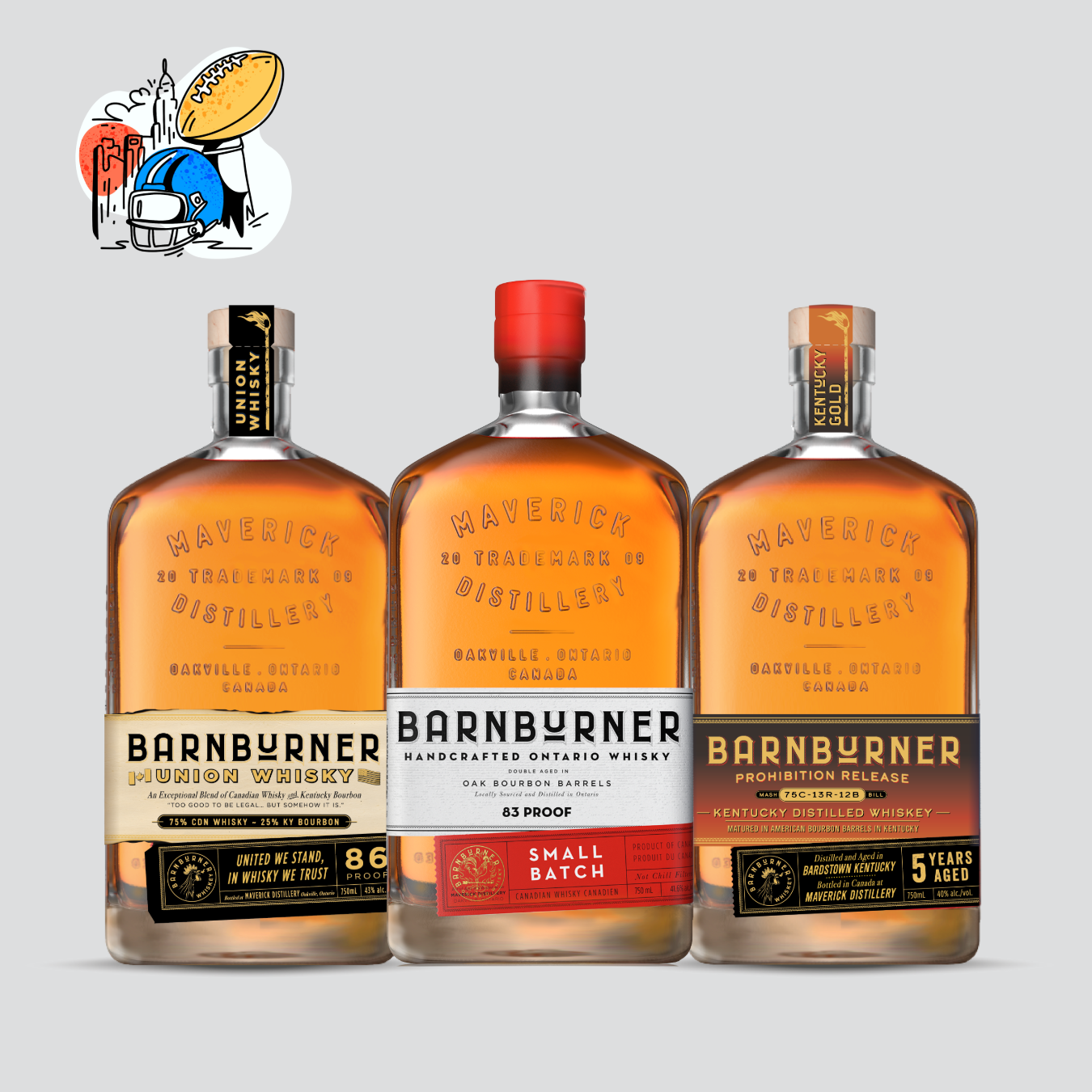 SUPER BOWL - BARNBURNER BUNDLE – Maverick Distillery