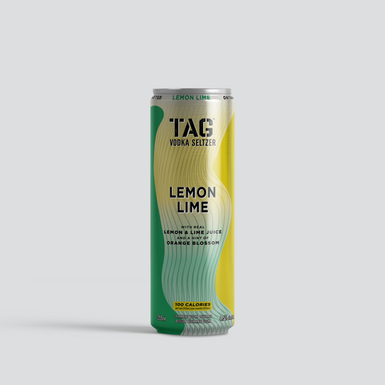 TAG VODKA SELTZER - Lemon Lime