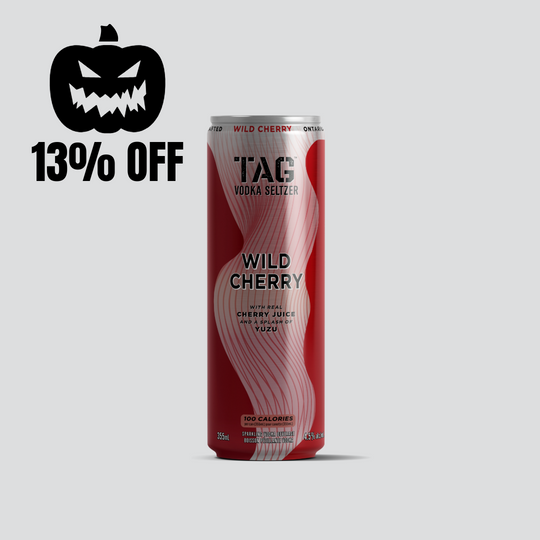 TAG VODKA SELTZER - Wild Cherry with Yuzu