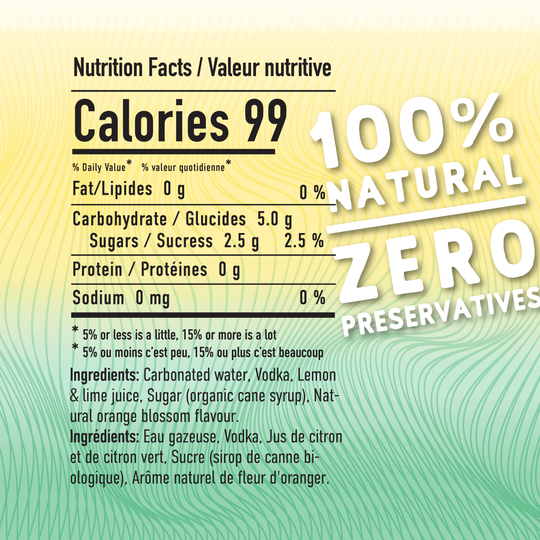 TAG VODKA SELTZER - Lemon Lime