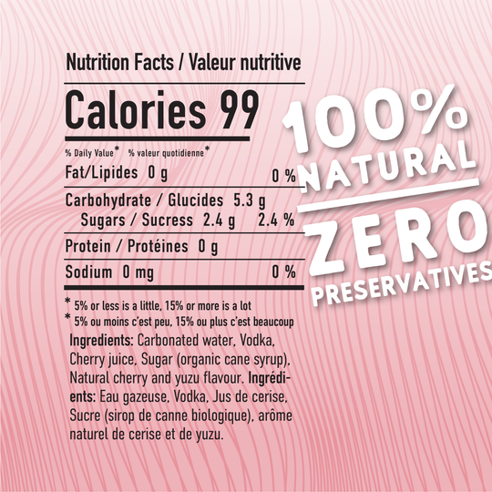 TAG VODKA SELTZER - Wild Cherry with Yuzu