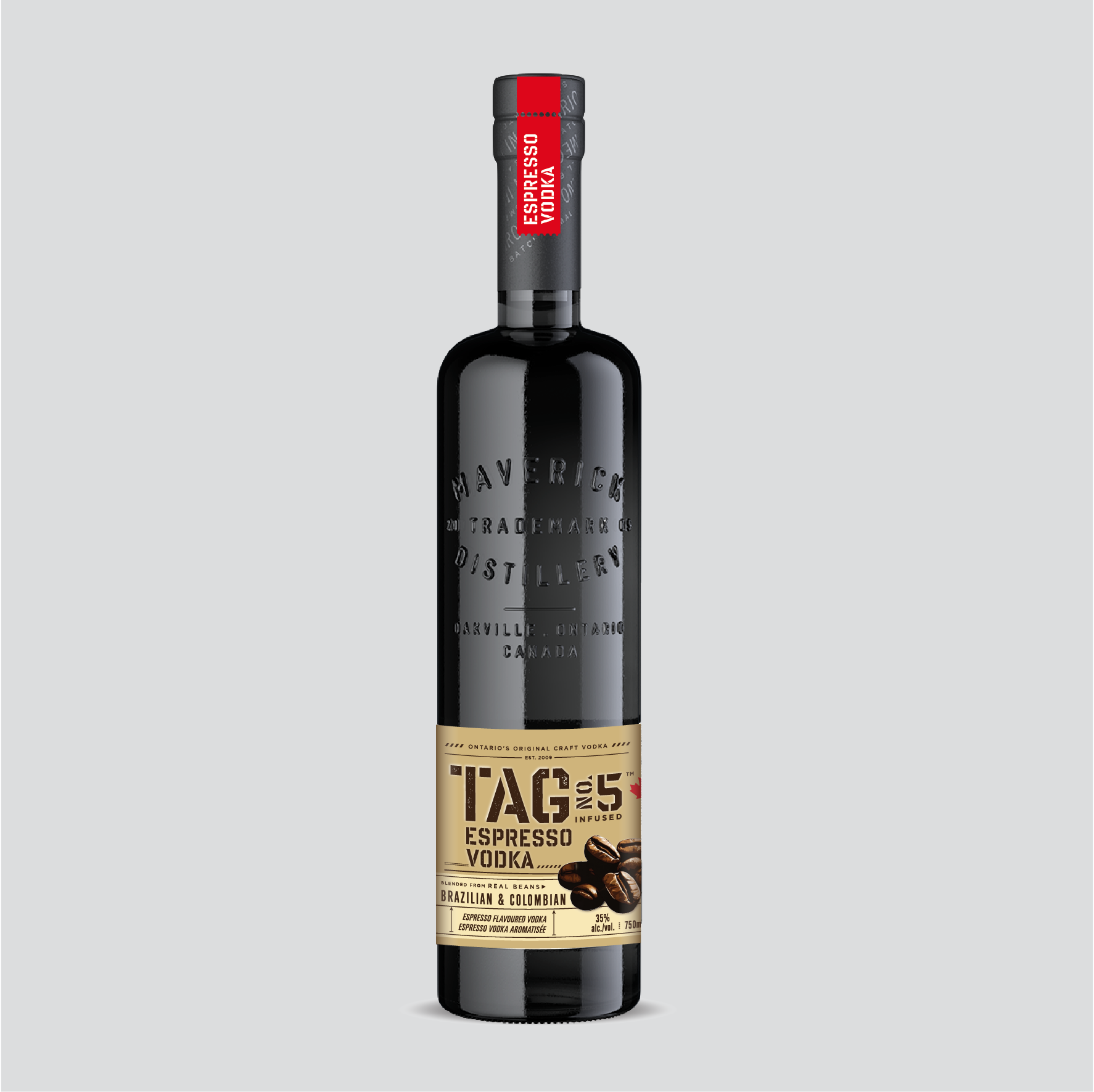 TAG Double Espresso Vodka – Maverick Distillery