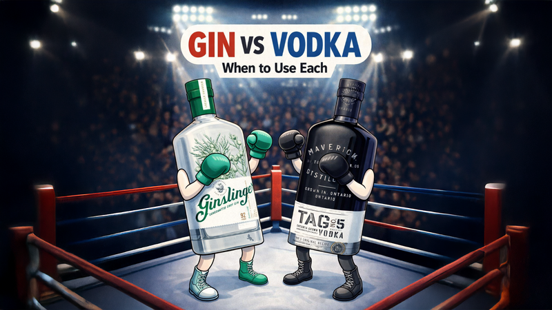 GIN VS. VODKA: WHEN, WHY, AND HOW TO POUR