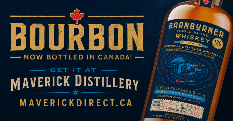 BOURBON IS NOW BEING BOTTLED IN OAKVILLE