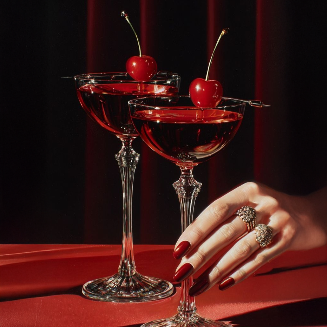 SPOOKY CHERRY MARTINI