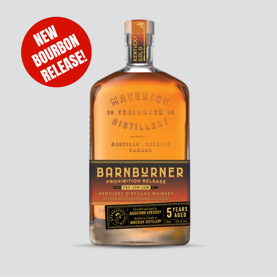 BARNBURNER PROHIBITION BOURBON - 5 Years Aged