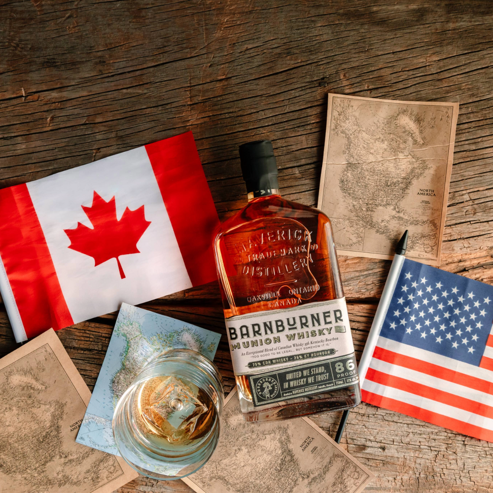 BARNBURNER UNION WHISKY - 86 Proof / 43% abv.