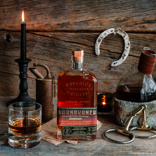 BARNBURNER PROHIBITION BOURBON - 5 YO