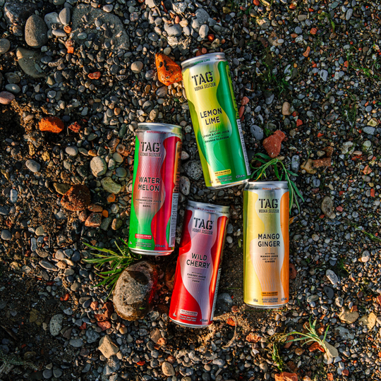 TAG VODKA SELTZER - Sampler Pack - $2 per can!