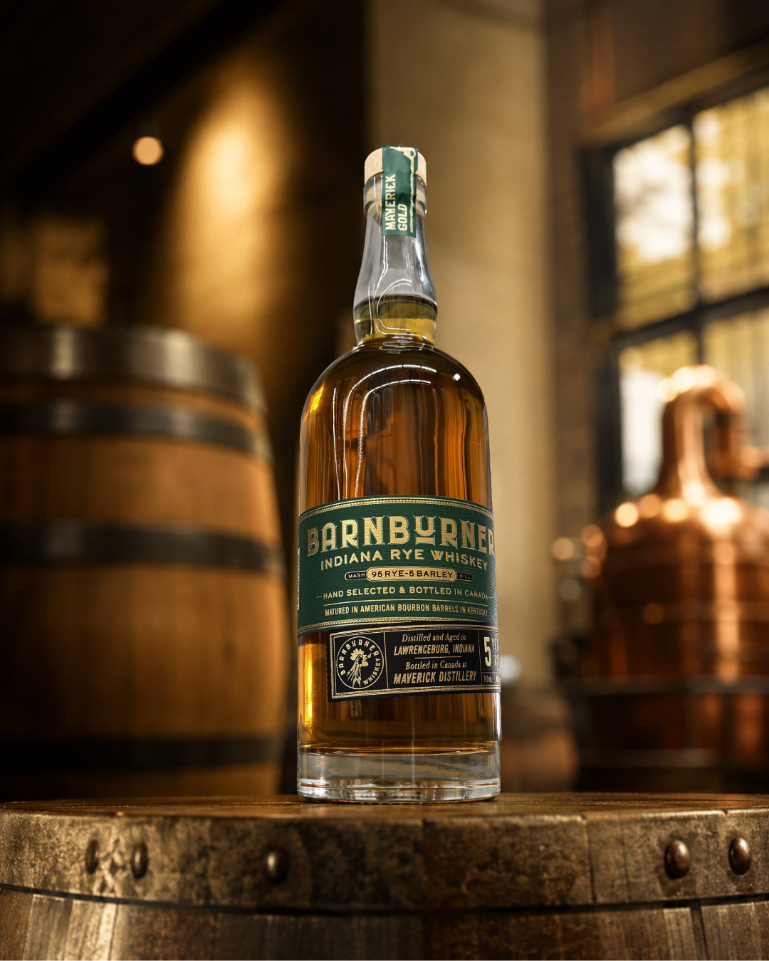 BARNBURNER - Indiana Rye Whisky