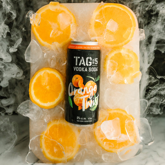 TAG VODKA SODA - Orange Twist