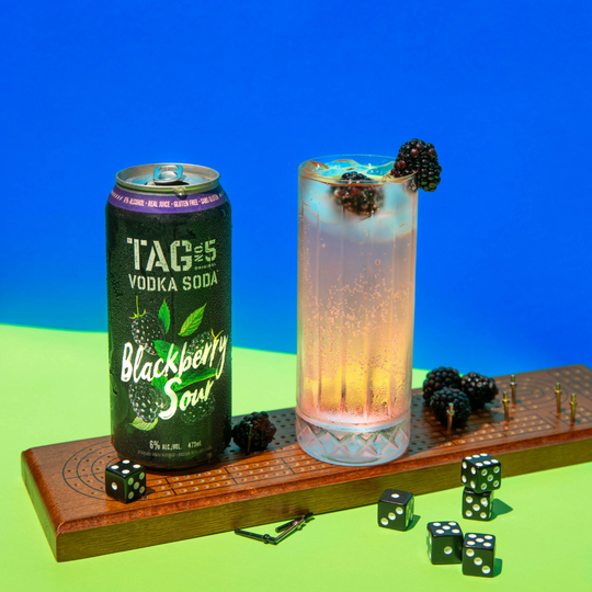 TAG VODKA SODA - Blackberry Sour