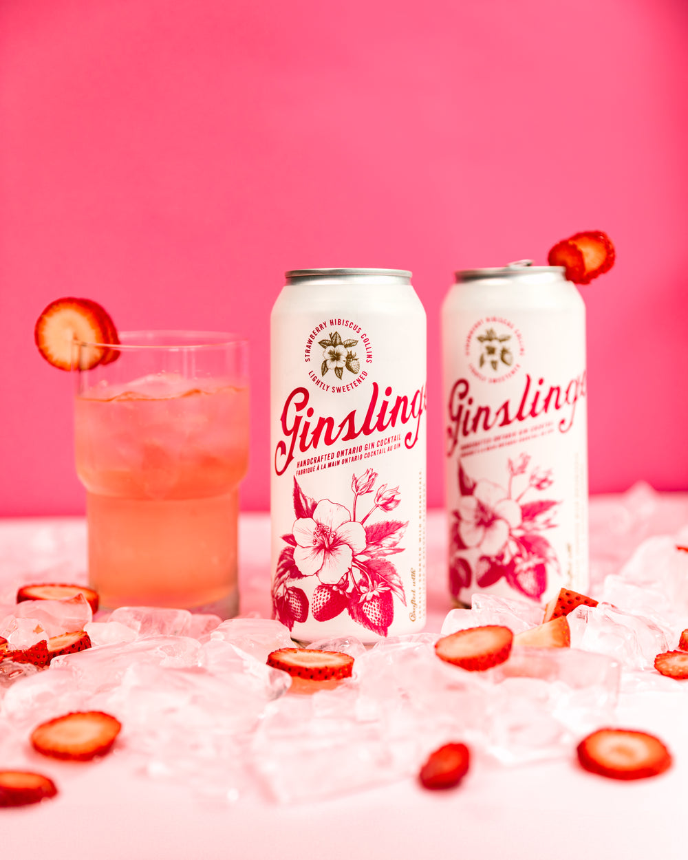 GINSLINGER - Strawberry Hibiscus