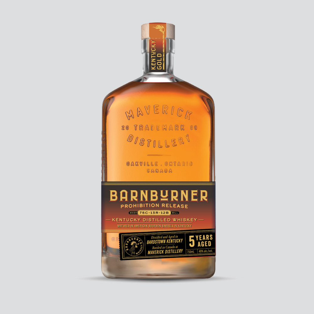 BARNBURNER PROHIBITION BOURBON - 5 Years Aged