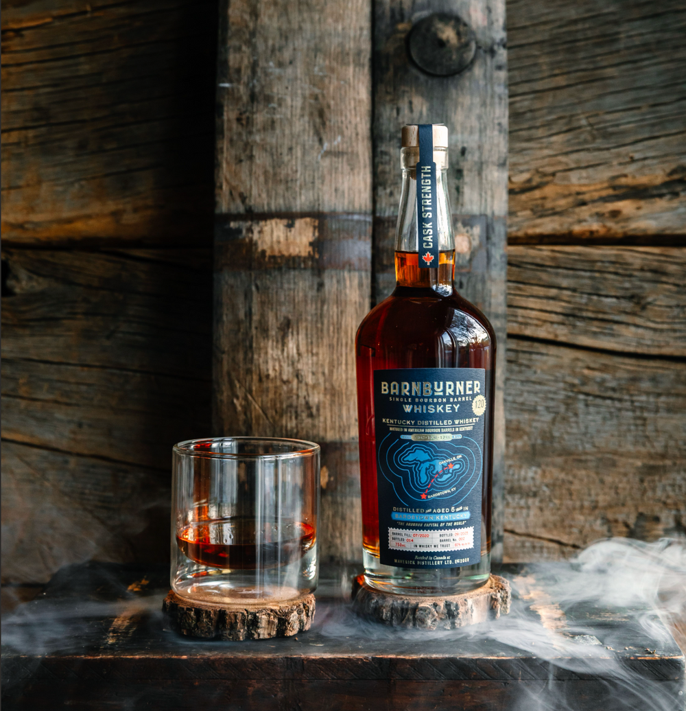 BARNBURNER CASK BOURBON - 60% abv.